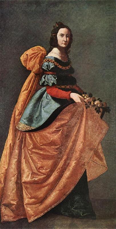 St Casilda of Burgos, Francisco de Zurbaran